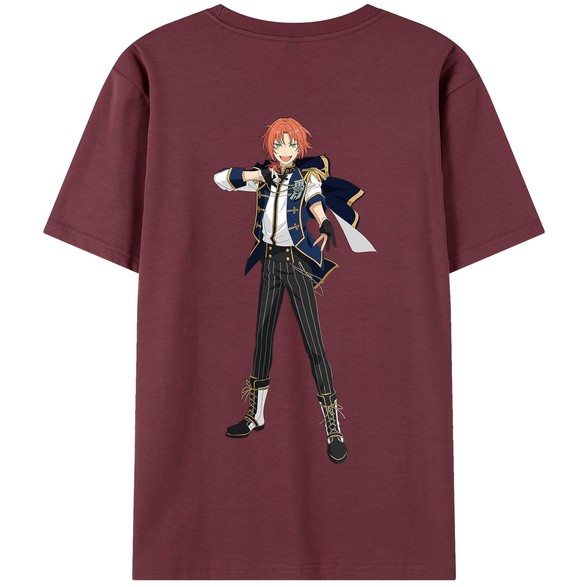 （画像用） あんさんぶるスターズ! Ensemble Stars 綿100％半袖Tシャツ（背面プリント）